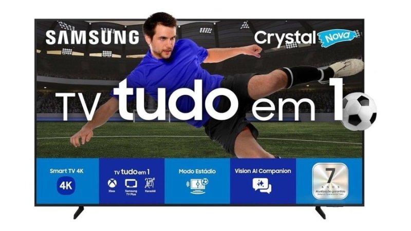 Samsung Smart Tv 50" Crystal UHD 4K U8600F 2025
