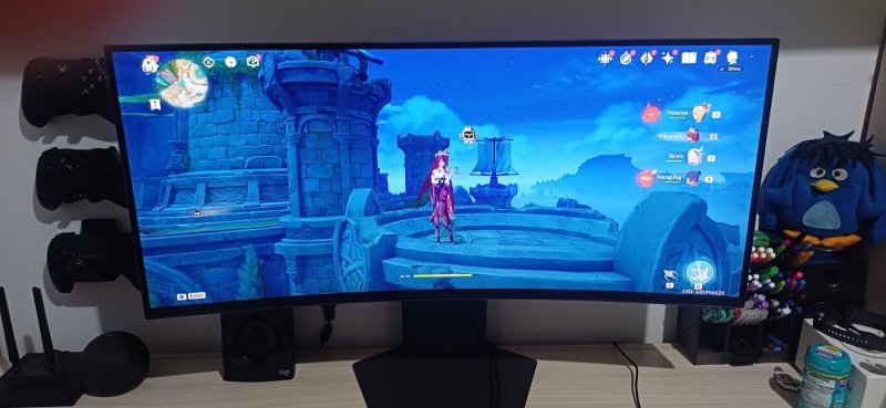 Monitor Gamer LG UltraGear Curvo 34G600A-B