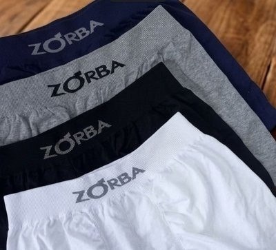 Kit 10 Cueca Boxer Zorba 781 Original Em Algodão Sem Costura