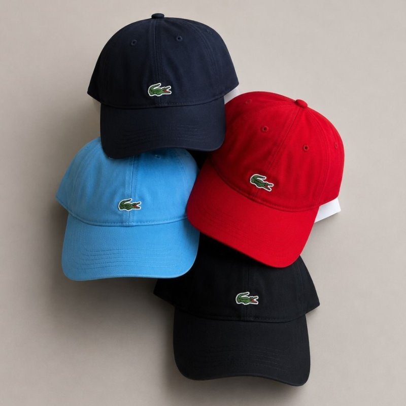 Boné Lacoste Big Croc Em Promoção Original