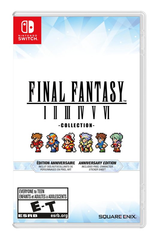 Final Fantasy I Vi Pixel Remaster 35th Anniversary