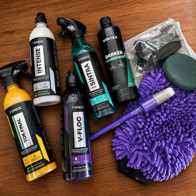 Kit Lavagem Shampoo Cera Tok Final Intense Sintra Fast Vonixx