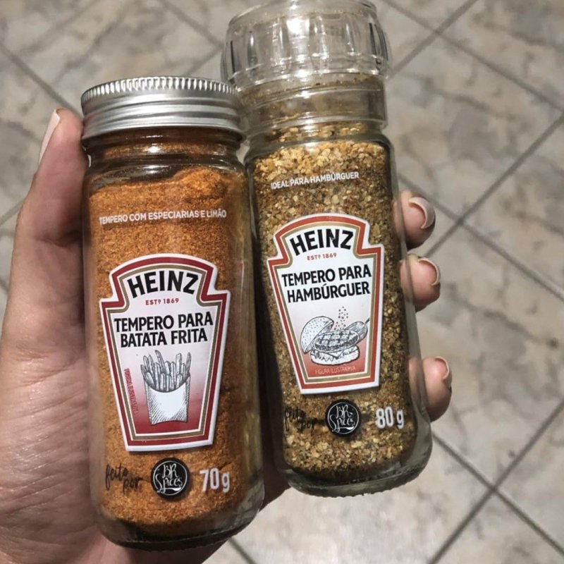 Heinz Kit Temperos para Hambúrguer e Batata 150g