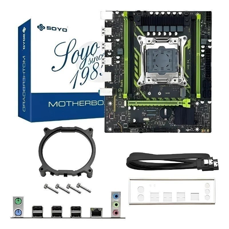 Kit X99 Soyo D4 + Xeon E5 2630 V4 (sem ram)