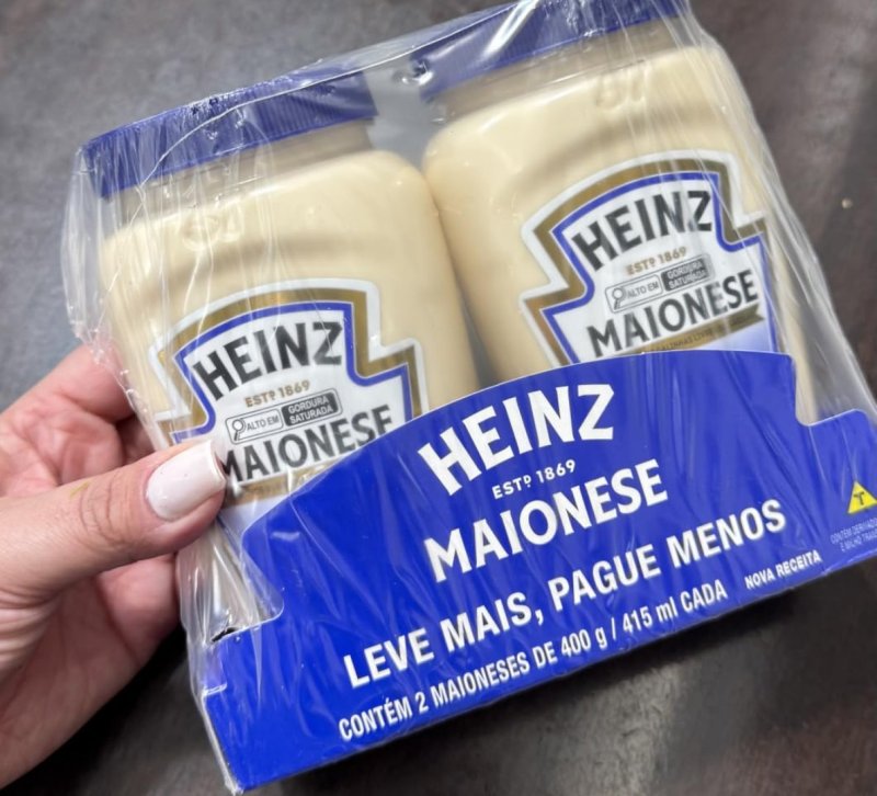 Heinz Pack Maionese Tradicional, 400G - 2 unidades