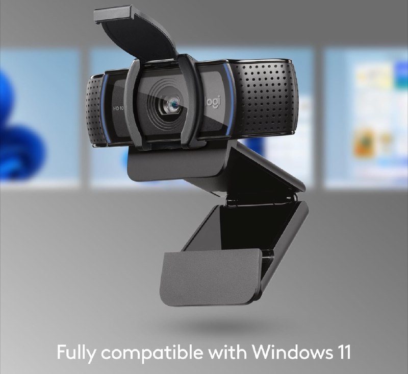 Logitech C920e HD 1080p Webcam habilitada para microfone