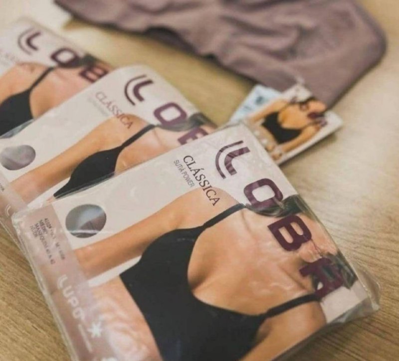 Top Lupo Loba Fitness Confortável Ótima Sustentação Academia