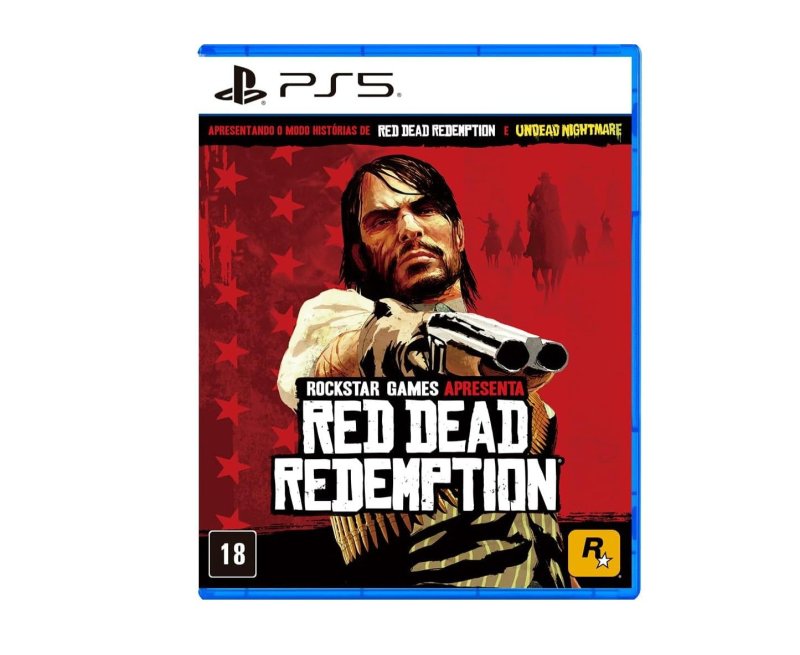 Jogo Red Dead Redemption, Mídia Física, PS5