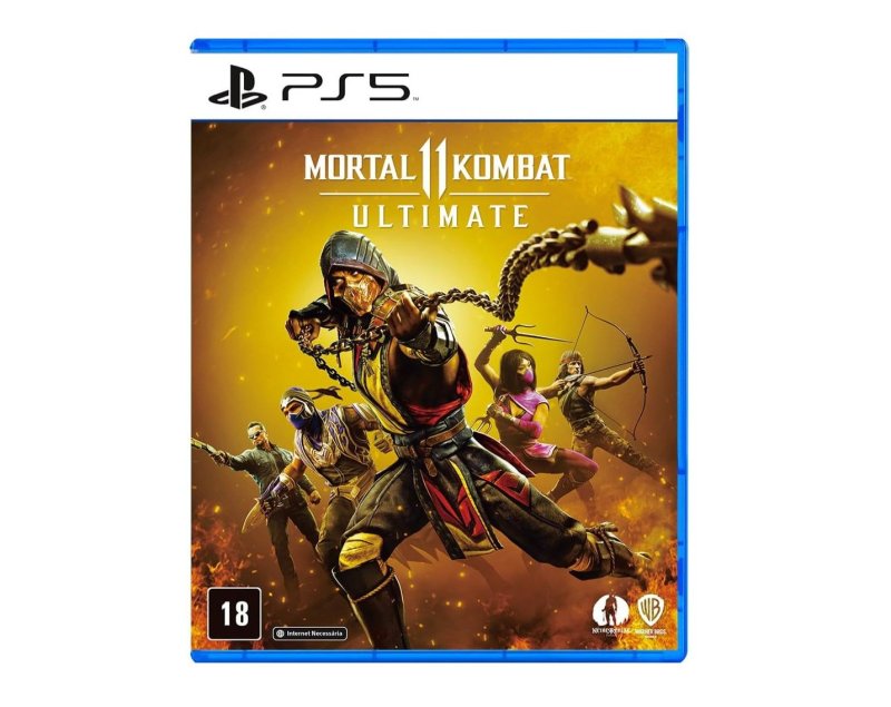 Jogo Mortal Kombat 11 Ultimate, Mídia Física, PS5