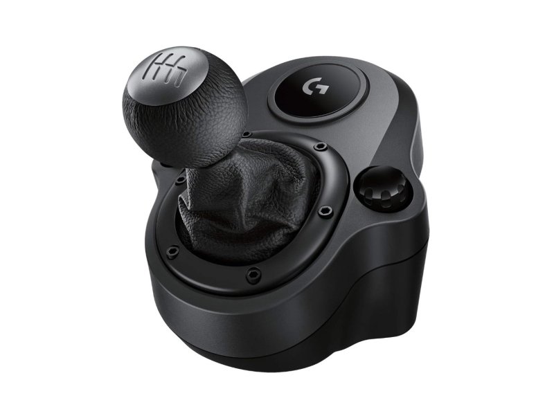 Câmbio Logitech G Driving Force, Compatível com Volantes Logitech G29, G920 e G923, Preto