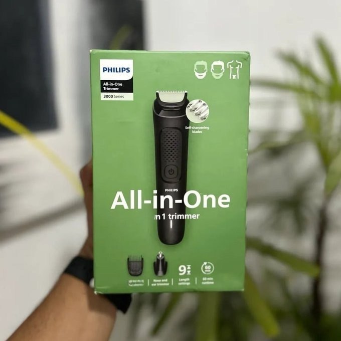 Aparador de Pelos Philips All-in-One 9 em 1 Série 3000