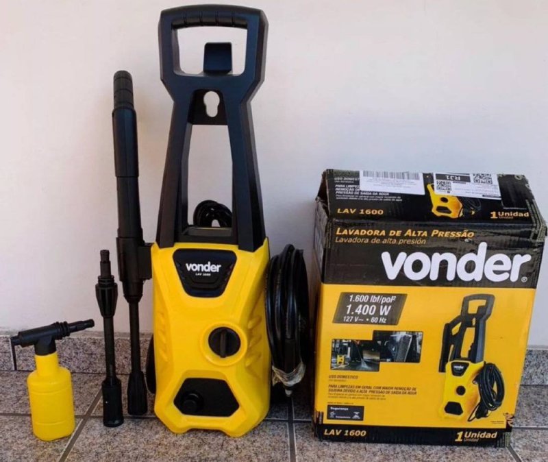 Vonder, Lavadora De Alta Pressão Lav 1600, 1.600 Lbf/Pol², 220 V~