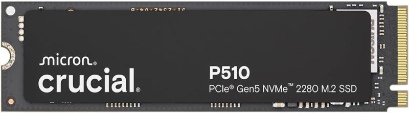 Crucial SSD NVMe P510 1TB Gen5
