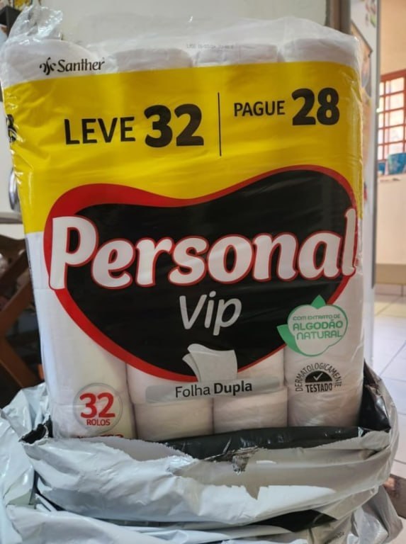 Papel Higiênico Personal Vip Folha Dupla