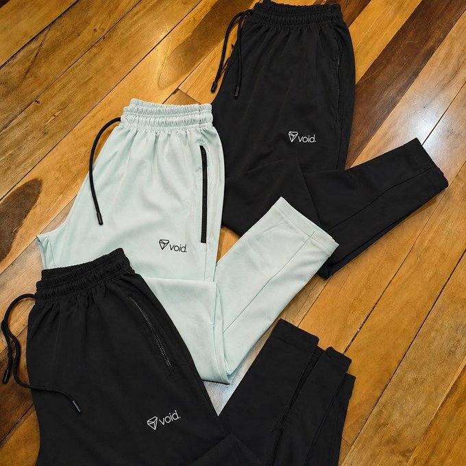 Kit com 2 Calças Jogger Tactel com Elastano