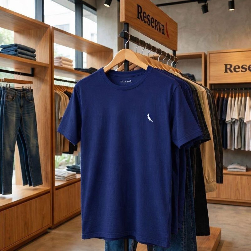 Kit Duas Camisetas Regular Essence Reserva Preto/preto