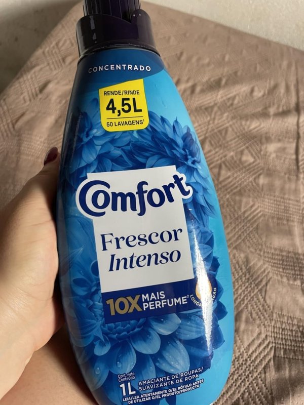 Comfort Amaciante Concentrado Frescor Intenso 1 L