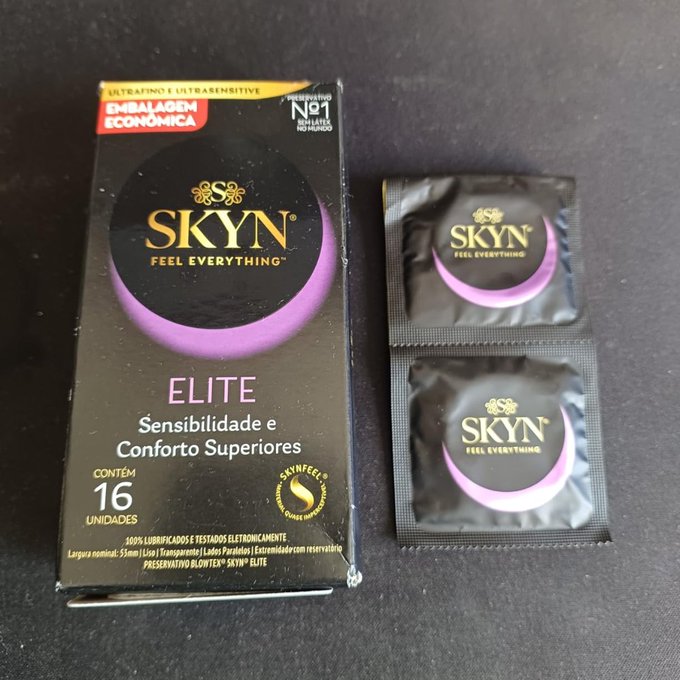 16 un. Preservativo SKYN Elite + Frete Grátis
