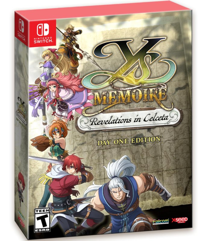 Edição de colecionador Ys Memoire: Revelations in Celceta