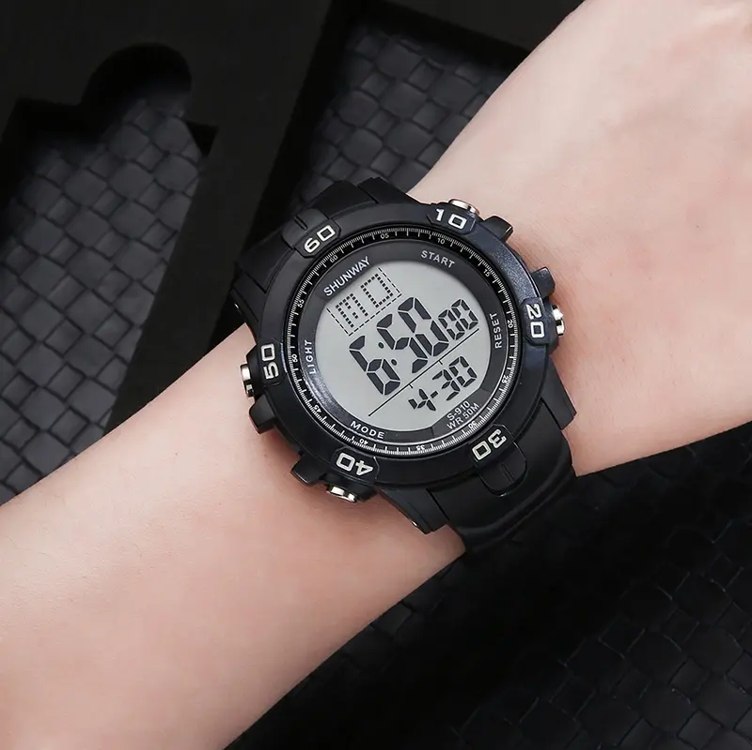 Relógio Esportivo Digital À Prova D'água Para Homem