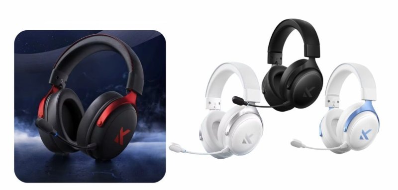 Headset Gamer MCHOSE V9 Pro, Over-Ear Quad-Mode
