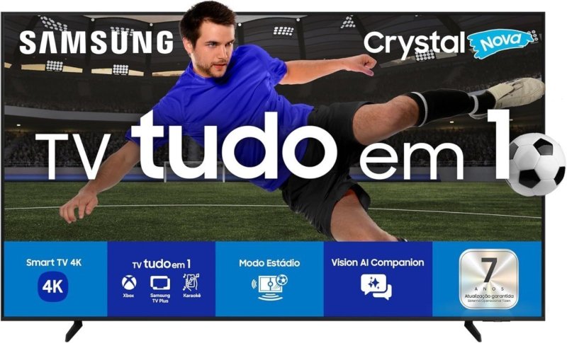 Samsung Smart TV 50" Crystal UHD 4K U8600F 2025