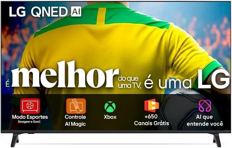 Smart Tv 4K 50" LG QNED73