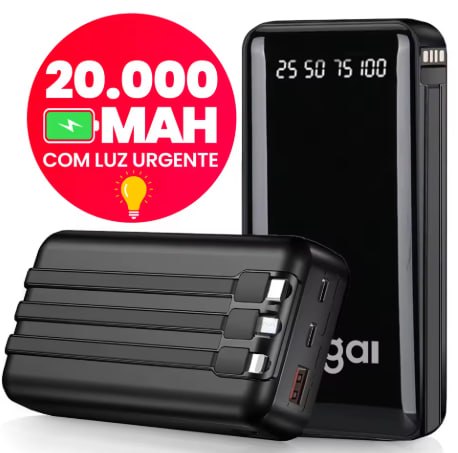 Power Bank 20.000 Mah 20w