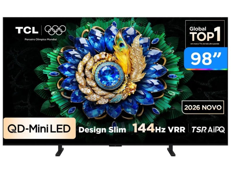 Smart Tv TCL 98" A400M QD-Mini LED 4K 120Hz