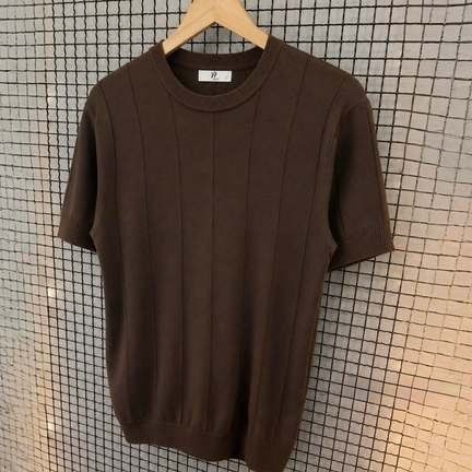 Camiseta Social Masculina Modal Tricô Macia Canelada Casual + Frete Grátis