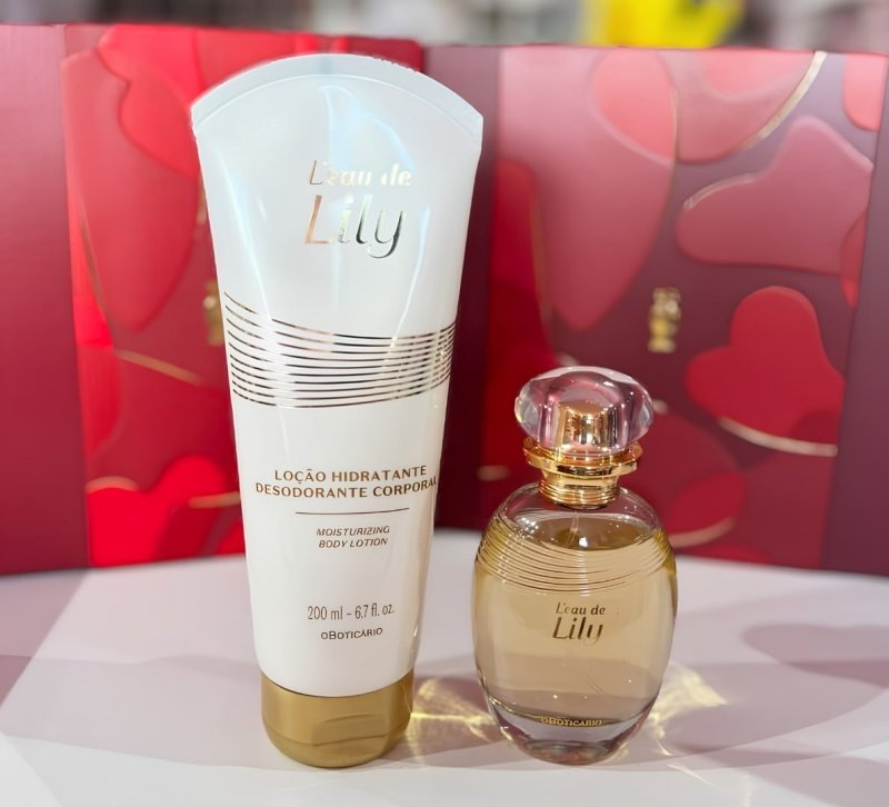 O Boticário Leau De Lily Kit Presente (2 Itens)