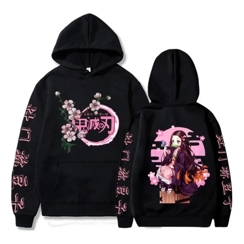 Moletom Blusa Demon Slayer Nezuko Kamado Mangá Yaiba Kimetsu + Frete Grátis