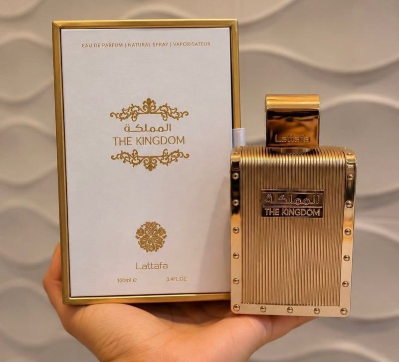 Perfume Árabe The Kingdom Eau De Parfum Lattafa 100ml Para Homens Masculino
