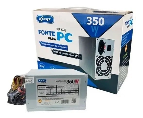 Fonte Thype TH-526 350W para PC – Bivolt 127/220V