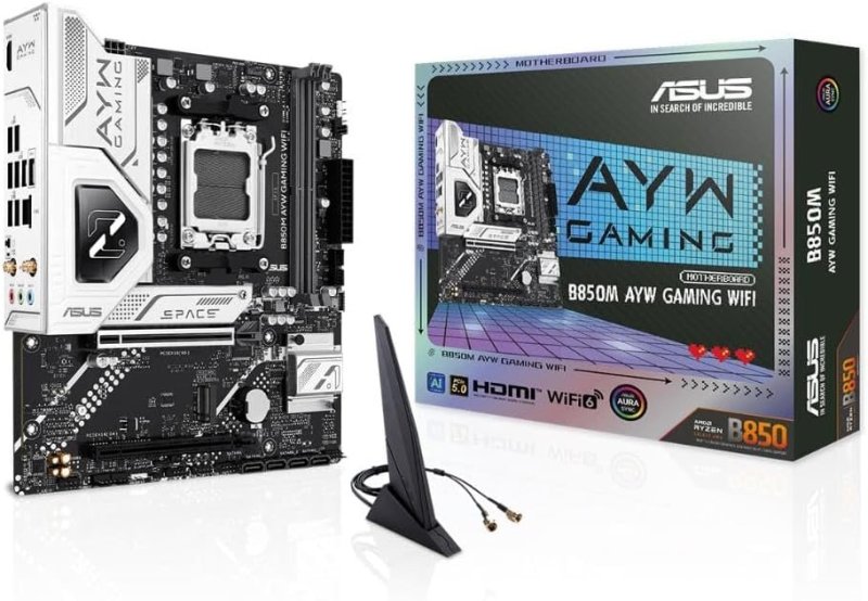 PLACA MAE (AMD) ASUS B850M AYW GAMING WIFI DDR5 AM5