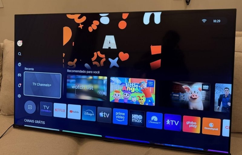 Hisense Smart TV 4K 50" Polegadas 50A6NV com Dolby Vision, HDR10, HLG, Dolby Gaming, Film Maker, DTS Virtual X, Compatibilidade Alexa e Google Home
