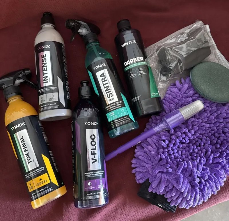 Kit Vonixx Lavagem Shampoo Cera Tok Final Intense Sintra Fast Vonix