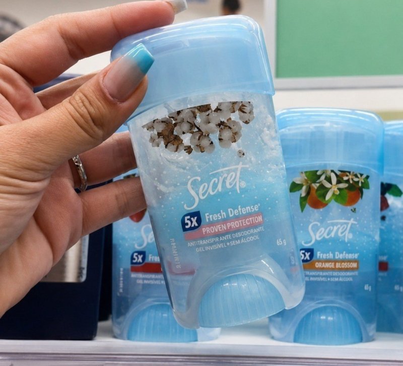 Secret Desodorante Antitranspirante em Gel Proteção de Algodão 73 g