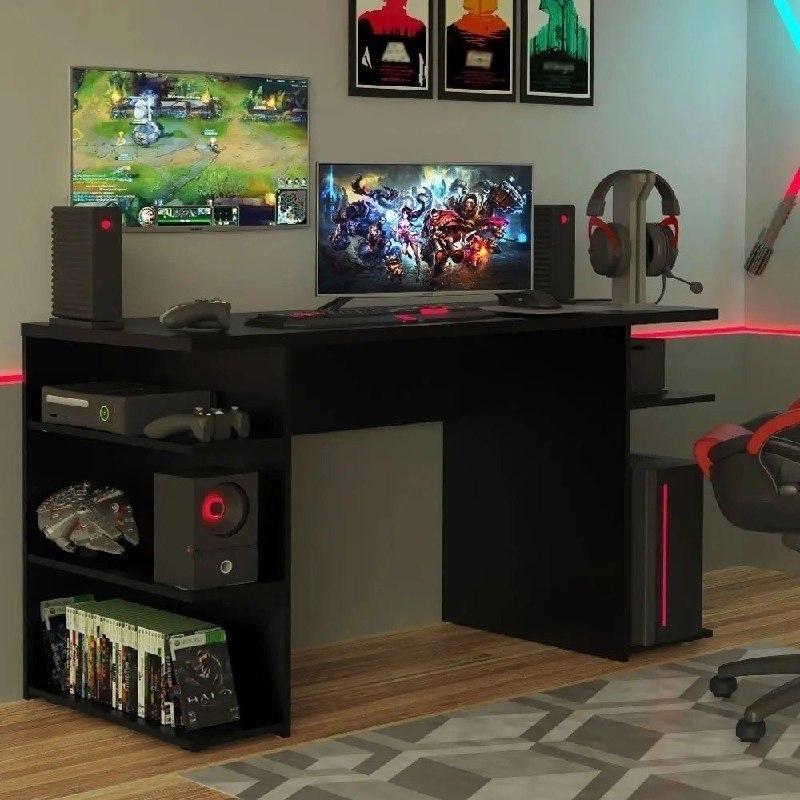 Mesa Gamer Madesa 9409 Preto