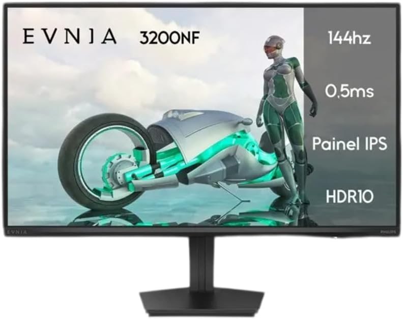 Monitor Gamer Philips Evnia 23.8" 144HZ 0,5MS 24M2N3200NF