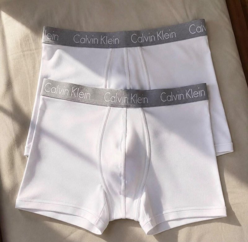 Kit 2 Cuecas Boxer Masculinas Elástico Calvin Klein
