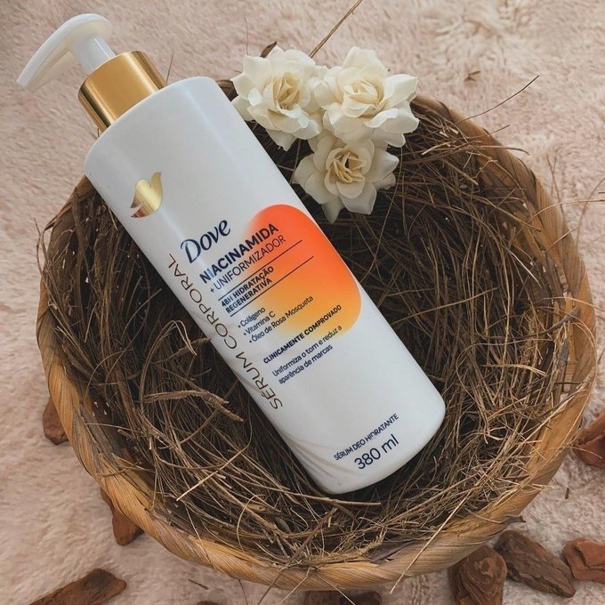 Dove Sérum Hidratante Corporal Niacinamida + Uniformizador 380ml + Frete Grátis