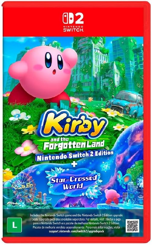 Kirby and the Forgotten Land + Star-Crossed World (Nintendo Switch 2)