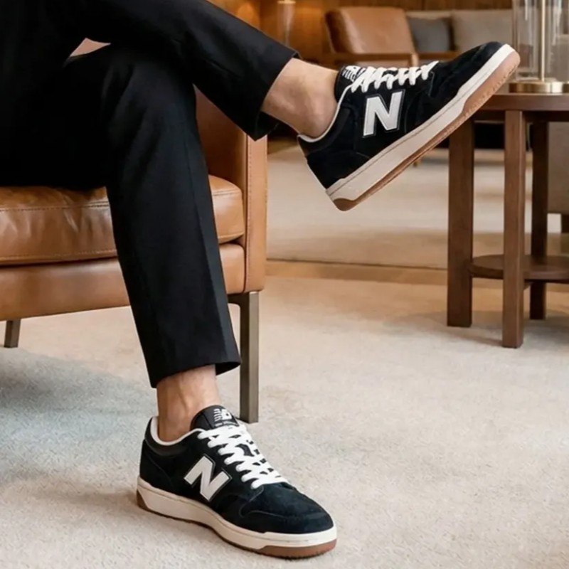 Tênis New Balance Original 480 Low Masculino Urbano Clássico