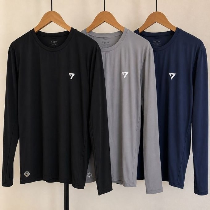 Kit 3 Camisetas Térmicas Masculina Segunda Pele Camisa Uv50