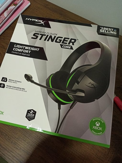 Headset HyperX CloudX Stinger Core + Frete Grátis