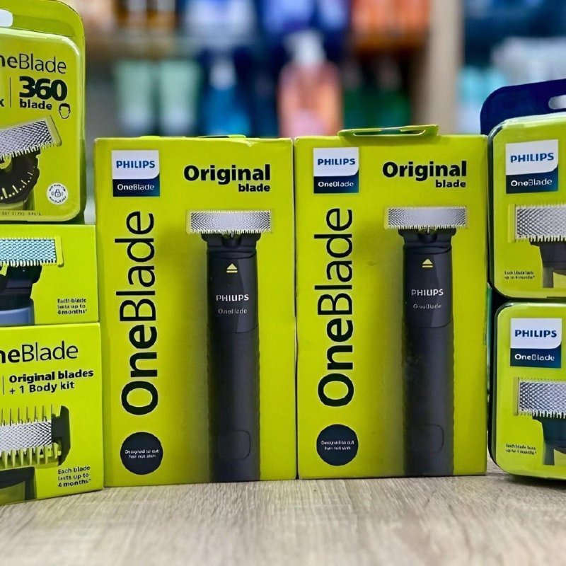 Barbeador e Aparador Elétrico Philips OneBlade com Pente 5 em 1, Sem Fio e À Prova D'Água - QP1425/10