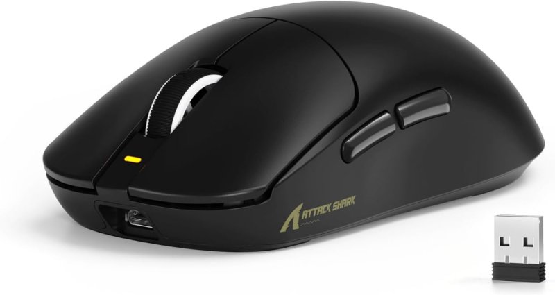 Mouse ATTACK SHARK X8SE para Mãos Grandes