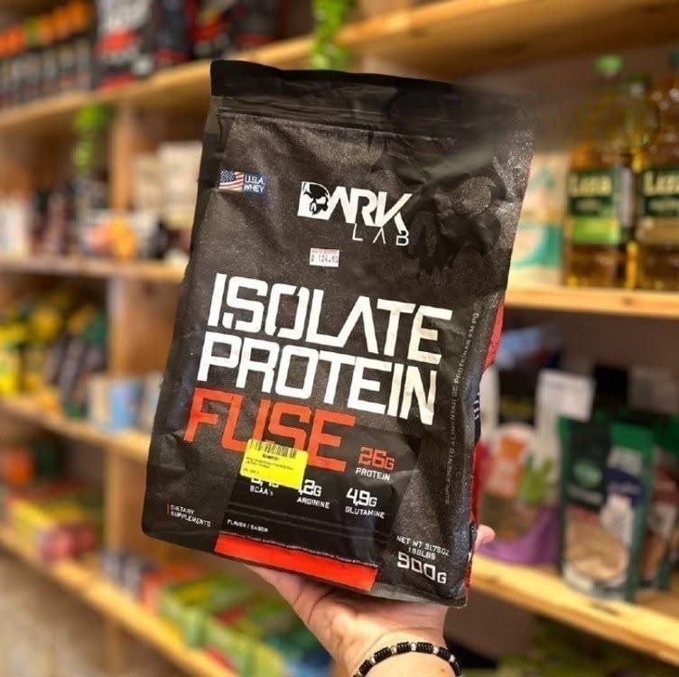 Whey Isolate Protein Fuse 900g Dark Lab Sabor Chocolate