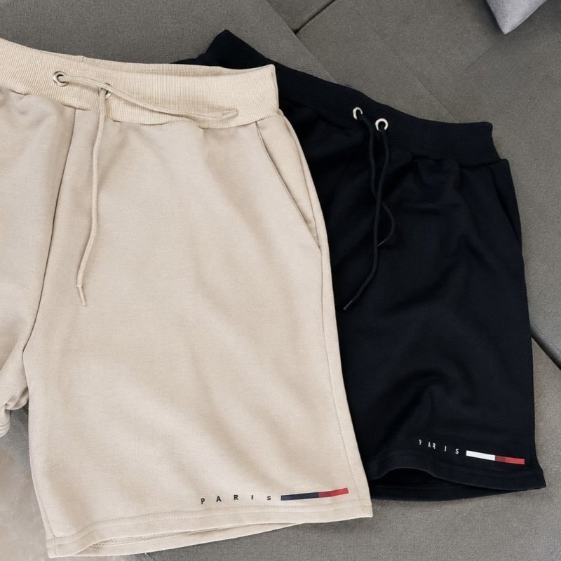 Kit 02 Bermuda Casual Short Moletom Masculina Academia Treino